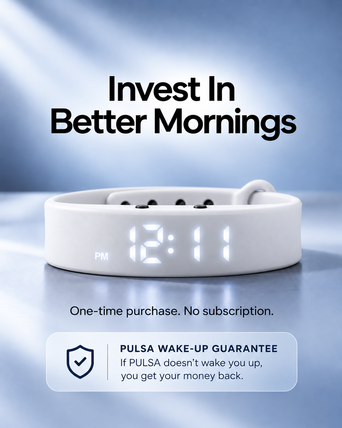 PULSA™ Silent V2 Vibration Alarm